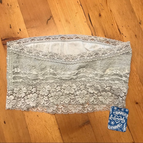 🌺FREE PEOPLE Lace Bandeau Bralette - Picture 2 of 7